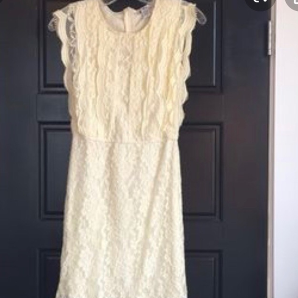 BAR III Flutter Sleeve Cocktail Dress